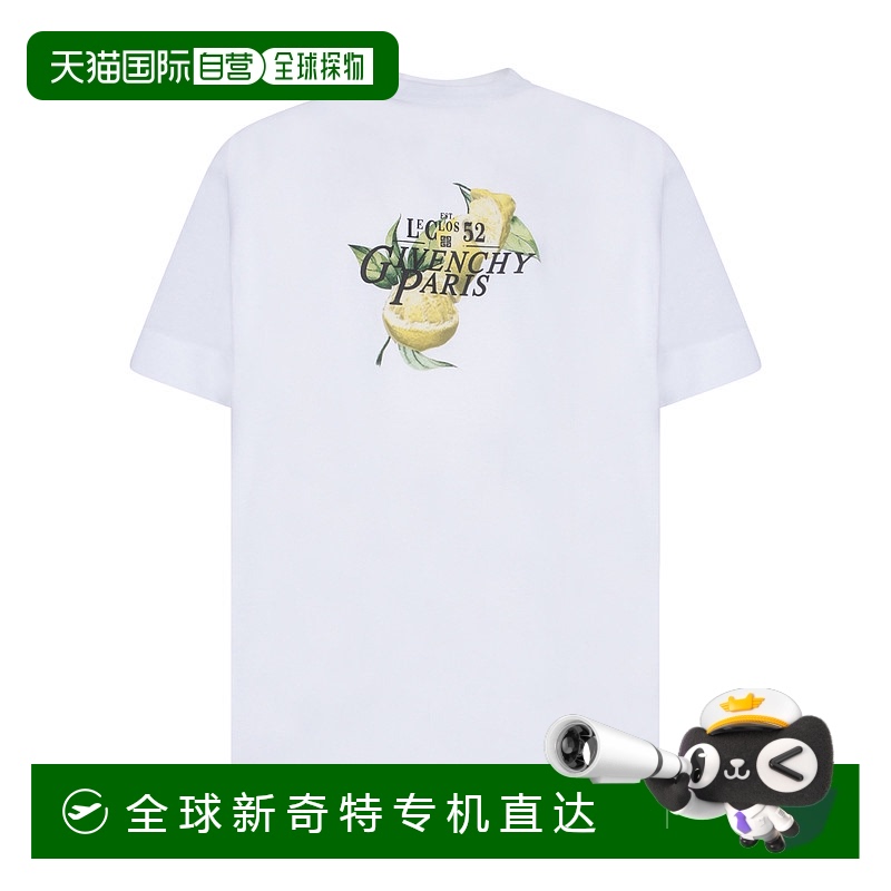 欧洲直邮GIVENCHY男士T恤 BM71JA3YN6100纯棉