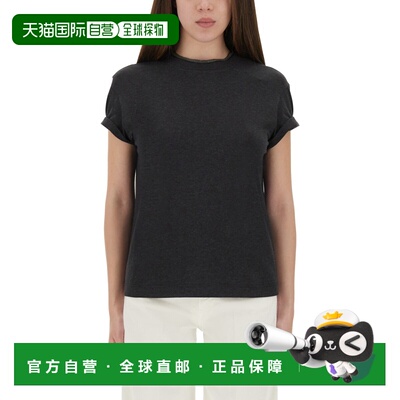 1h可退 香港直邮BRUNELLO CUCINELLI 女士T恤 M0T18BD200C055 AW2