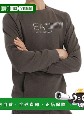 香港直邮EA7 Emporio Armani logo印花圆领卫衣 3RPM41PJMBZ