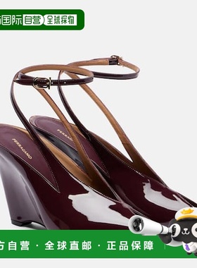 香港直邮Salvatore Ferragamo 菲拉格慕 女士 Arcadia 95 漆皮凉