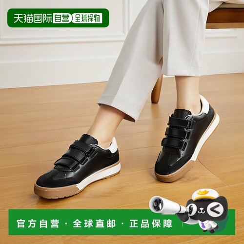 自营欧洲直邮ISABEL MARANT BETH系列 女士黑色经典款牛皮运动鞋