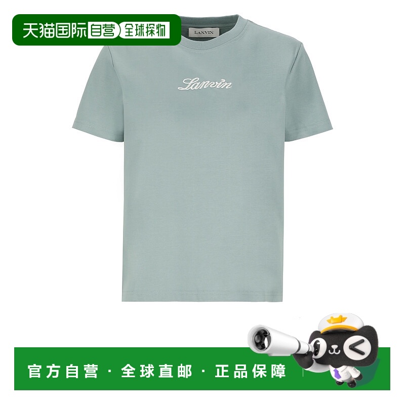 1h可退 香港直邮Lanvin 朗雯 女士 短袖T恤 RWTS0030J134P25