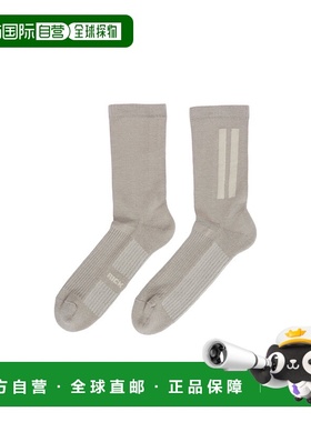 1h可退 香港直邮Rick Owens 徽标袜子 RU02E1498SOCKC