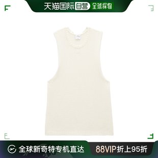 香港直邮Courreges 圆领背心 124MDE071FI0053 男士