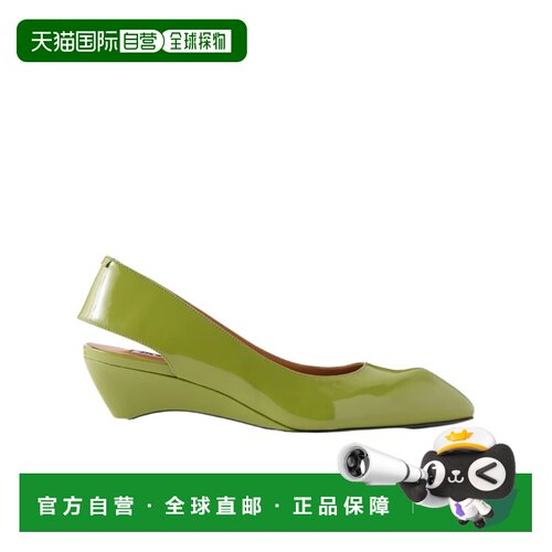 香港直邮JIL SANDER 女士高跟鞋 J16WN0001384GREEN SS2026拖鞋