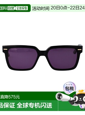 1h可退 香港直邮Calvin Klein 卡尔文 克莱恩 男士 黑色醋纤太阳