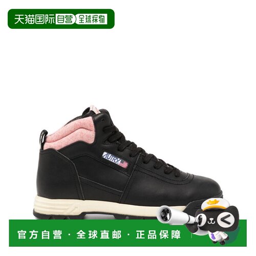 1h可退 香港直邮AUTRY 男士靴子 HBMMHF02 AW2025 黑色男鞋