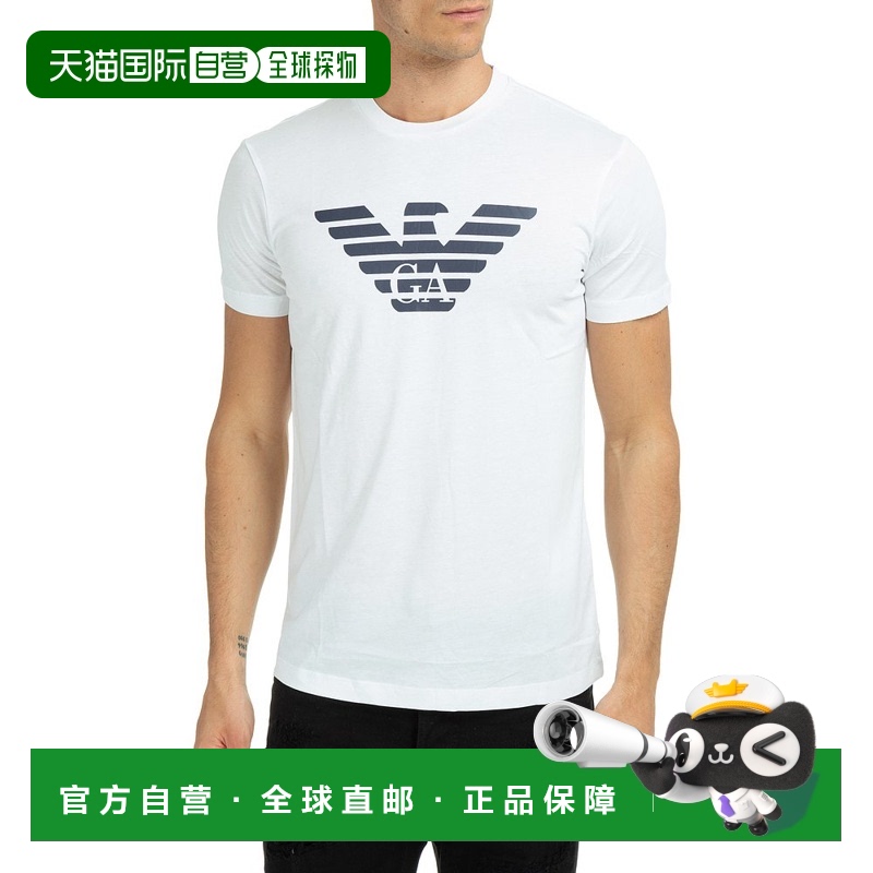 1h可退 欧洲直邮EMPORIO ARMANI 男士T恤8N1TN51JPZZ0147阿玛尼
