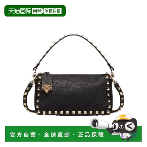 1h可退 香港直邮VALENTINO 女士斜挎包 WW2B0J47VSF0NO CO 黑色 R