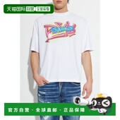T恤 1h可退 S71GD1652D 男士 涂鸦Logo 香港直邮Dsquared2 二次方