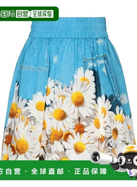 1h可退 香港直邮moschino 女士 迷你半身裙 blue蓝色 舒适时尚