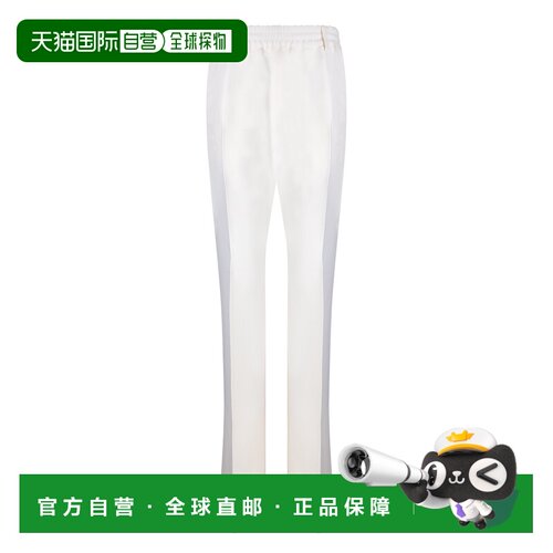 香港直邮BURBERRY 女士休闲裤 8088801A3357 SS2024 白色 Elastic