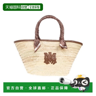 香港直邮Amiri AWBGTO1001单肩包草编包 双手柄手提包
