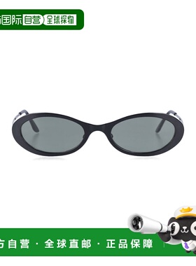1h可退 香港直邮Our Legacy 女士 Tad 黑色太阳眼镜 A2258TBLBLAC