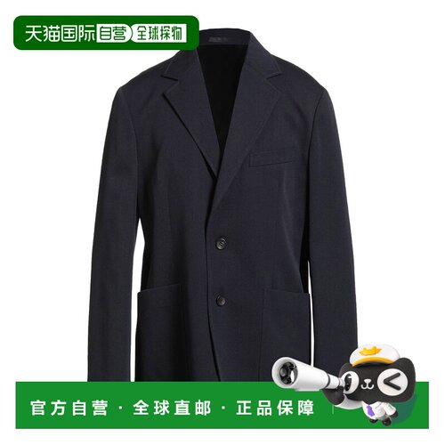 1h可退 香港直邮Lanvin 朗雯 男士 西装外套 blue蓝色 舒适时尚