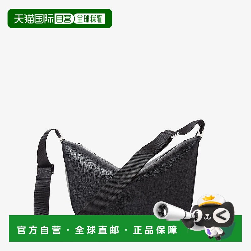 1h可退 欧洲直邮FENDI (2025) Fendi Melon 中号方形 FF-黑色皮包