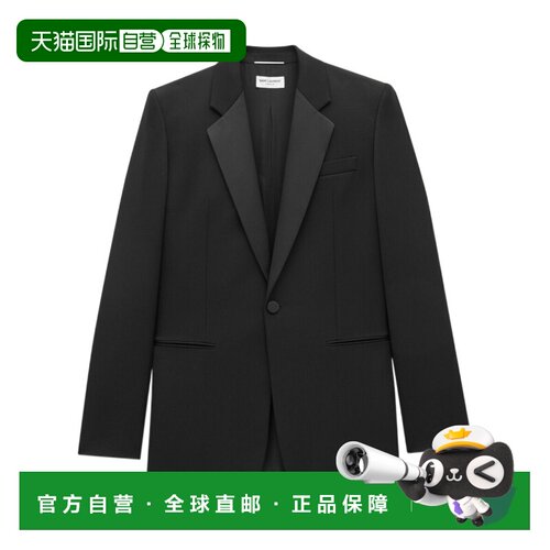香港直邮Saint Laurent 长袖西装外套 790886Y7E63【付后1h可退】