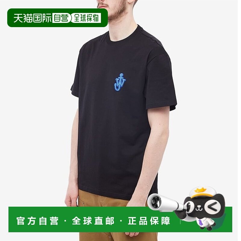 1h可退 香港直邮J.W. Anderson 男士 logo圆领T恤 JT0061PG0772,男装,T恤,淘宝优惠券,粉丝福利购,淘宝优惠卷