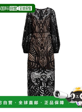 1h可退 香港直邮FARM RIO 女士 高雅连衣裙 black黑色 舒适时尚