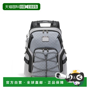 珍珠灰聚酯纤维拉链开合双 Bravo男士 自营欧洲直邮Tumi途明 Alpha