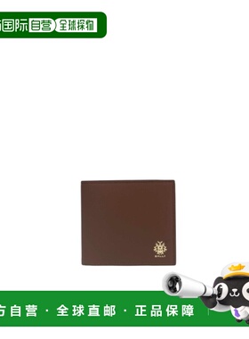 1h可退 香港直邮Bally 巴利 男士 翻折钱包 MLW05XVT199 brown棕