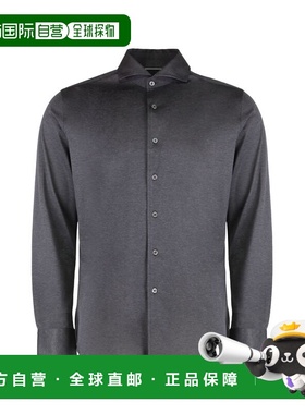 1h可退 香港直邮Canali 康钠丽 男士 棉质衬衫 GN02310CSL7056113