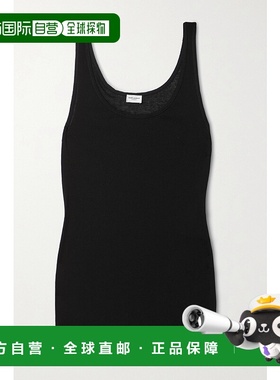 香港直邮Saint Laurent 圣罗兰 女士 罗纹背心上衣 504959YB2OZ