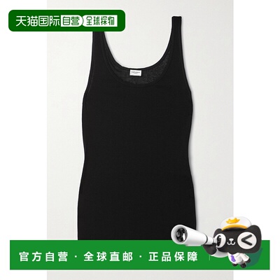香港直邮Saint Laurent 圣罗兰 女士 罗纹背心上衣 504959YB2OZ