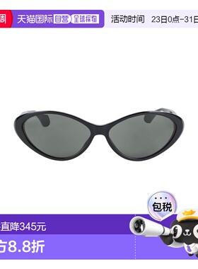 香港直邮Gucci 古驰 女士 太阳眼镜 black黑色 舒适时尚太阳镜