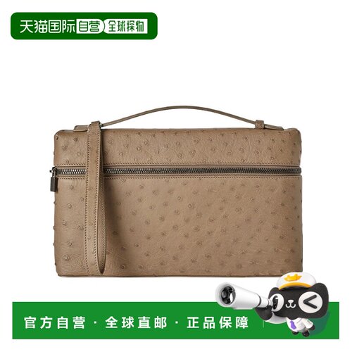 香港直邮Loro Piana 拉链手拿包 FAO1203手提包单【付后1h可退】