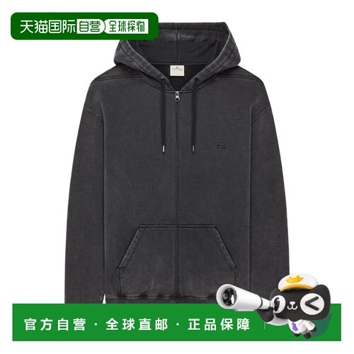 香港直邮COURREGES 男士卫衣 326JHO056JS0308B122 支付后1h可退