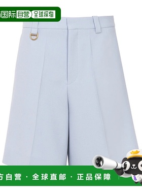 香港直邮Chloe 腰带环羊毛短裤 25SSH07302西装裤