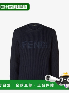 1h可退 欧洲直邮FENDI 芬迪 25秋冬 FZX091AW0CF0N5W 男士 针织衫