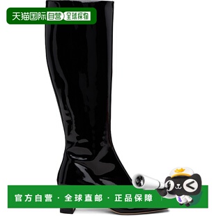1h可退 香港直邮aeyde 女士 黑色 Marty 高筒靴 A11KB06240050012