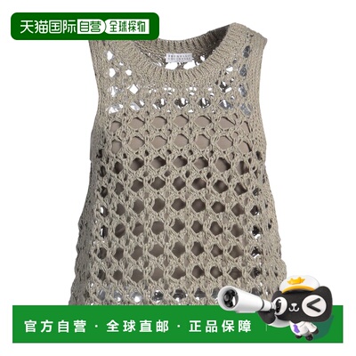 香港直邮Brunello Cucinelli 布内罗 古奇拉利 女士 无袖毛衣