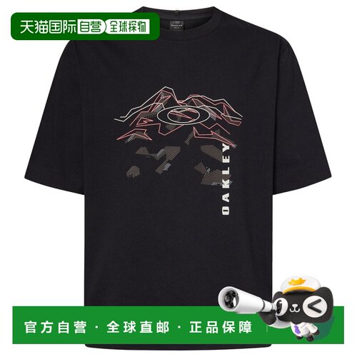 1h可退 欧洲直邮OAKLEY 男士T恤 2167649PITCHBLACK CO 黑色