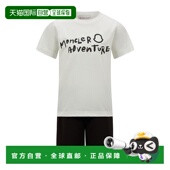男童 盟可睐 T恤和短裤 套装 1小时内可退 童装 香港直邮Moncler