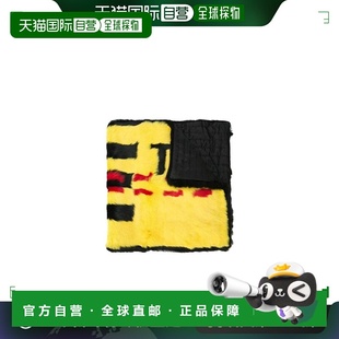 1h可退 香港直邮off-white 女士 街头风格双色围巾 OWMA010E18055