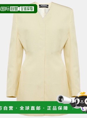 香港直邮Jacquemus 女士 La Cubo 长袍迷你连衣裙