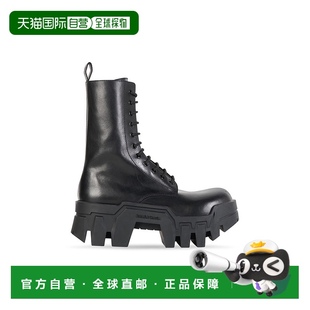 女式 年新品 推土机黑色系带靴防水 2025 欧洲直邮BALENCIAGA