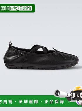 1h可退 香港直邮Simone Rocha 蒙娜 罗莎 男士 Grip 皮质芭蕾平底