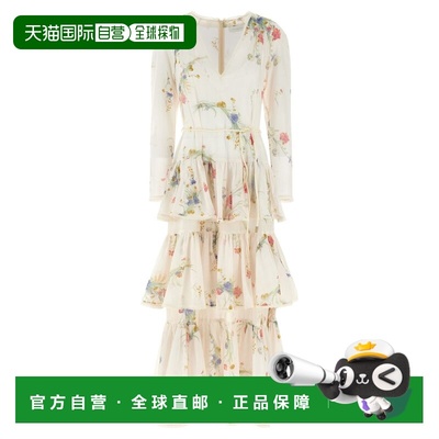 1h可退 香港直邮ZIMMERMANN 女士 'Lucky Maxi' 连衣裙 4729DSS25