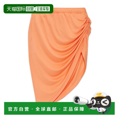 1h可退 香港直邮COURREGES 女士半身裙 226JJU371JS0195POMELO SS
