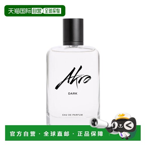 欧洲直邮Akro雅克罗香黑巧陷阱中性浓香水EDP100ml美食东方调正品