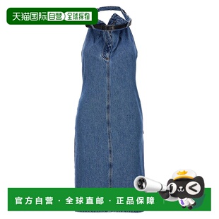 挂脖连衣裙 香港直邮Coperni Neck Belt COPR92202WASBLU 女士
