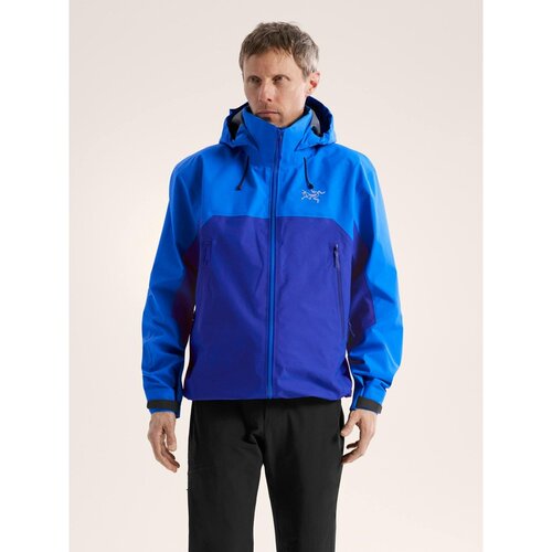 自营欧洲直邮Arcteryx始祖鸟 Beta AR男士亮蓝色尼龙夹克