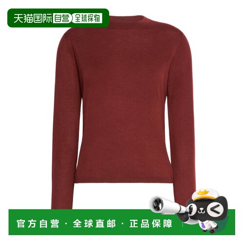 香港直邮MAX MARA 女士针织衫 1366296206004 AW2026 红色 羊绒圆