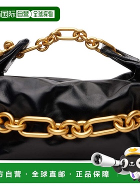 1h可退 香港直邮Balmain 巴尔曼 女士 黑色迷你 Sync 手提包 FN0A