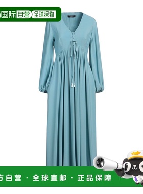 香港直邮Weekend Max Mara 女士 长款连衣裙 green绿色 舒适时尚
