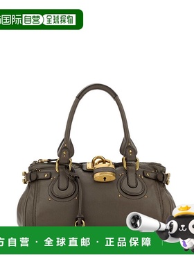 1h可退 香港直邮Chloe 蔻依 女士 泥浆色皮革帕丁顿肩包 CH25WS80